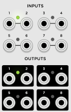 audio input/output jacks